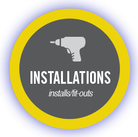 installations - installs/fit-outs